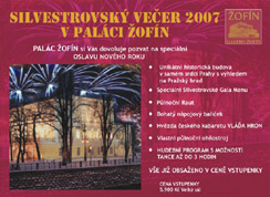 Silvestr Praha 2006 Palác ŽOFÍN